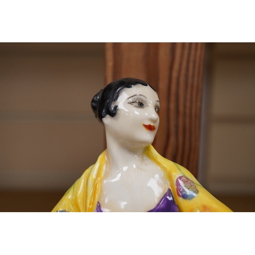 358 - A Royal Worcester porcelain figure 'Argentina', modelled by Anne Acheson, model 2936, 19cm high. Con... 