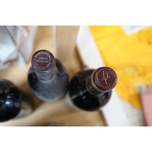 438 - Sixteen bottles of mixed red wine, including claret; two Gaffeliere Saint Emilion 1982, Chateau Corb... 