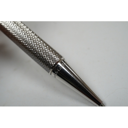 494 - A Cartier pen, 14cm long, boxed. Condition - good