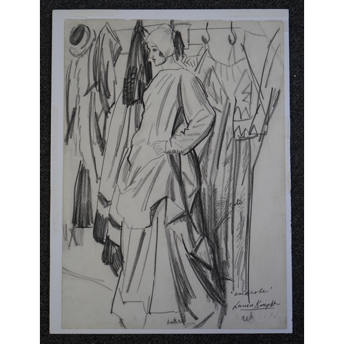 107 - Dame Laura Knight (British, 1877-1970) 'Wardrobe'pencil on papersigned and inscribed35.5 x 25.5cm... 