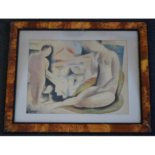 116 - Béla Kádár (Hungarian, 1877-1956) Nudes in a landscapelithographsigned in pencil27 x 35.5cm... 