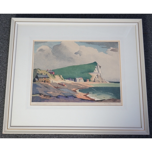 123 - Eric Slater (British, 1896-1963) Seaford Head, Sussexwoodcutsigned and titled in pencil26 x 36cm... 