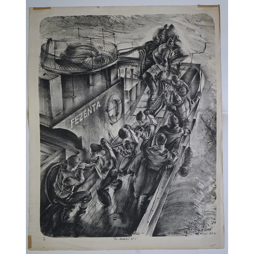 127 - Leslie Cole (English, 1910-1976) The Sweeps, no. 1 & 3lithographs (2)signed in pencil, dated '41 and... 