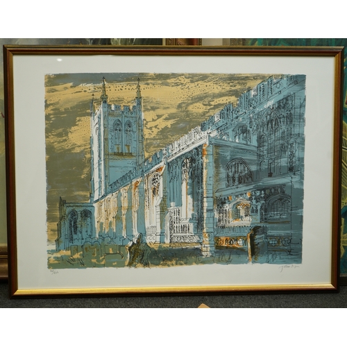 134 - § § John Piper (British, 1903-1992) Long Melford Church (Levinson 336)lithographsigned in pencil, 24... 