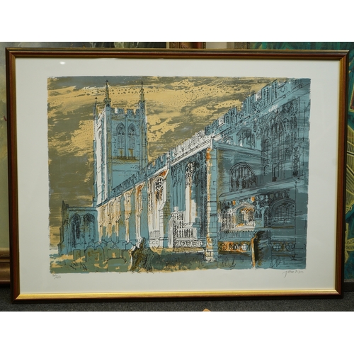 134 - § § John Piper (British, 1903-1992) Long Melford Church (Levinson 336)lithographsigned in pencil, 24... 