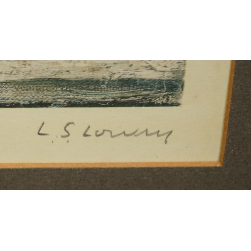 157 - § § Laurence Stephen Lowry RA, RBA (1887-1976) 'The Harbour'lithographsigned in pencil, published in... 