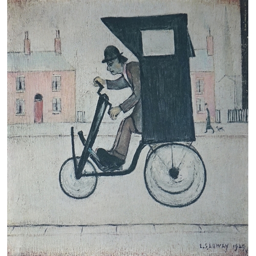 159 - § § Laurence Stephen Lowry RA, RBA (1887-1976) The Contraption, 1949offset lithographsigned in penci... 