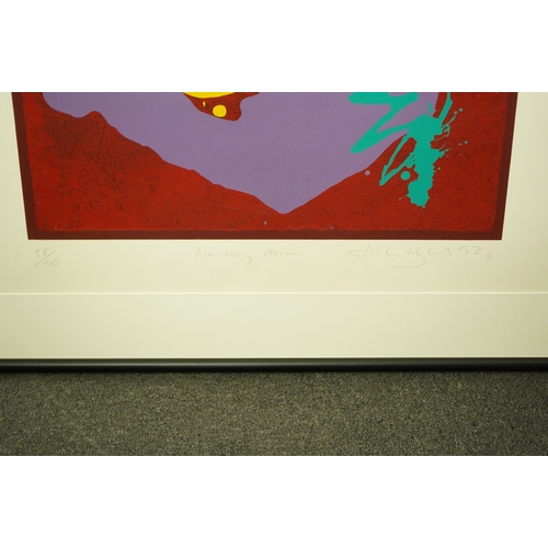 179 - John Hoyland RA (British, 1934-2011) 'Wandering Moon'screen print and woodblocksigned in pencil and ... 