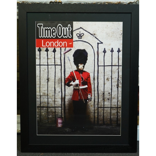 206 - Banksy (British, b.1974) Self Portrait (Time Out London)offset lithographic poster printed in colour... 