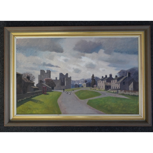 209 - § § Anne Isabella Brooke (British, 1916-2002) Castle Bolton, Wenseydaleoil on canvassigned35 x 55cm... 