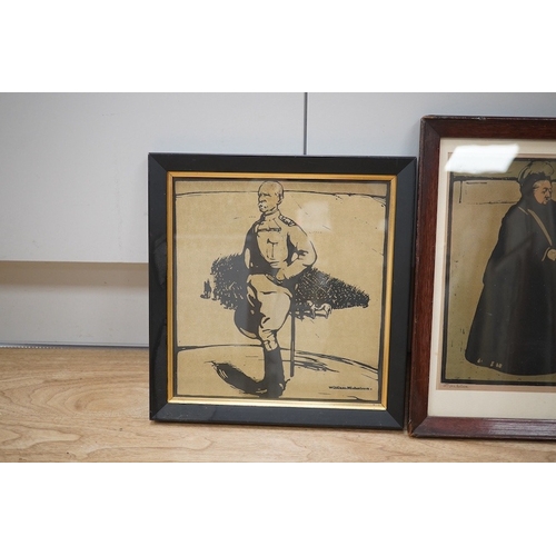 1710 - After William Nicholson (1872-1949), two lithographs, comprising Her Majesty Queen Victoria and L... 