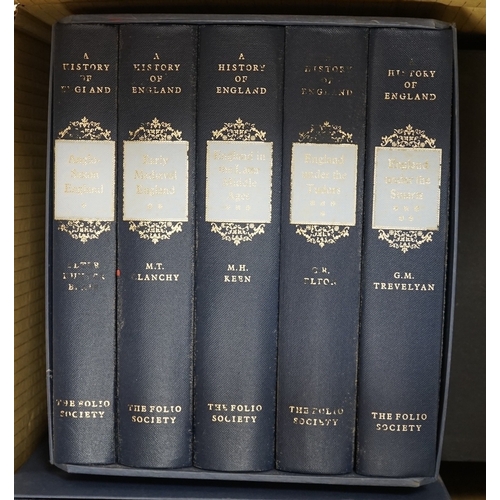 1284 - ° ° A collection of folio society books, to include The Greek Myths Vols I & II. Condition - fair... 