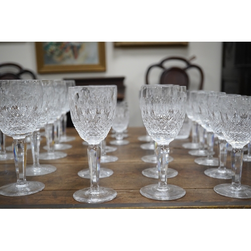 1452 - A suite of Waterford cut crystal drinking glasses, Colleen pattern. Condition - appears good