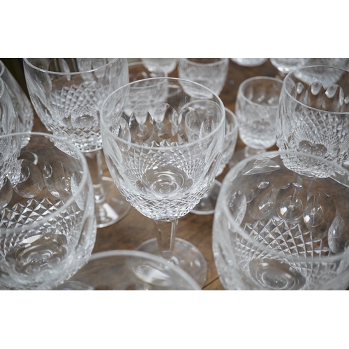 1452 - A suite of Waterford cut crystal drinking glasses, Colleen pattern. Condition - appears good