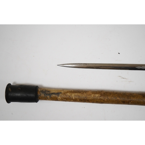 268 - A sword stick by John Weiss and Son Ltd, London. Condition - good. * Due to new safety regulations a... 