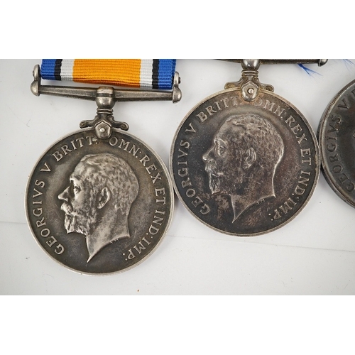 291 - A collection of twenty-one First World War medals including; nine British War Medals, six Victory Me... 