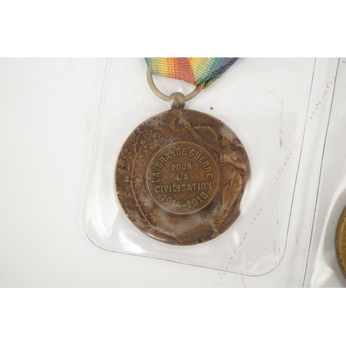 293 - Nineteen First World War allied nations Victory Medals; Four Italy allied Victory Medals,Three U.S. ... 