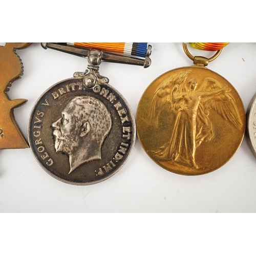 302 - A medal group comprising of a Meritorious Service medal, a 1939 to 1945 Defence Medal, and a First W... 