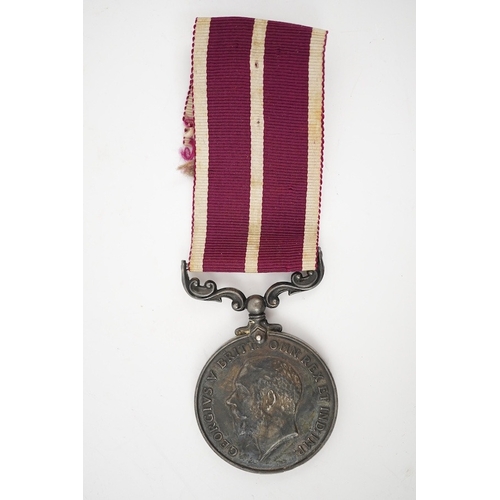 326 - A George V Meritorious Service Medal (MSM), awarded to SJT. MJR. W. Patterson R.A. Condition - fair.... 