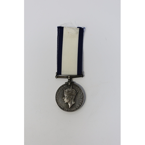 337 - A GVI Naval Conspicuous Gallantry Medal, unnamed. Condition - good.