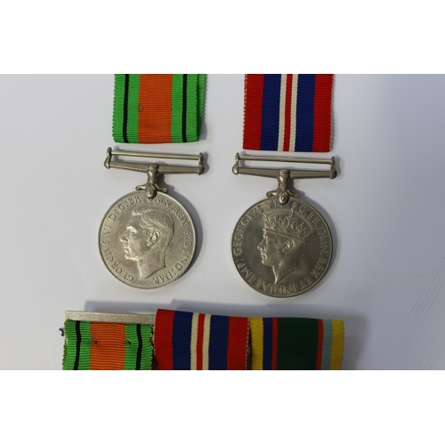 344 - A group of assorted medals; WW2/ERII Cadet Forces medal group of 3  with two clasps to Fg.Off.W.K.Wi... 