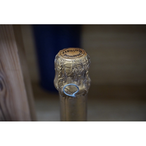 436 - A bottle of 1979 Dom Ruinart blanc de blancs champagne. Condition - fair, storage history unknown... 