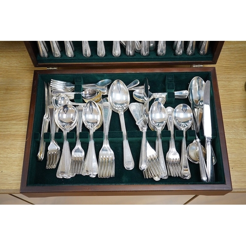 462 - A cased Arthur Price silver plated canteen of cutlery. Condition - fair to good