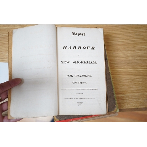 467 - Shoreham by Sea Interest. Including Report on the Harbour of New Shoreham by William Chapman, 1815 w... 