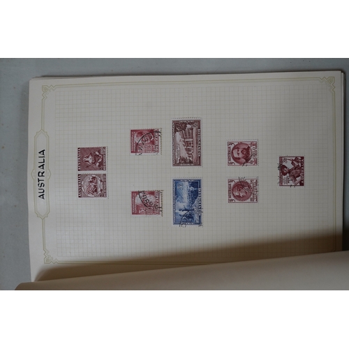 494 - A quantity of various stamps in albums and loose