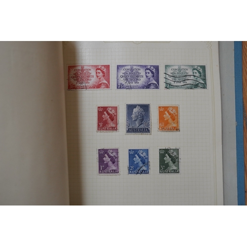 494 - A quantity of various stamps in albums and loose