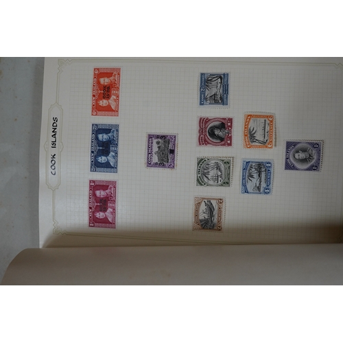 494 - A quantity of various stamps in albums and loose