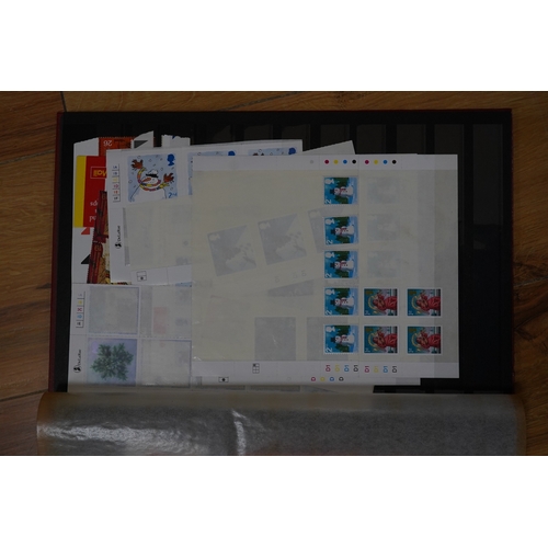 494 - A quantity of various stamps in albums and loose