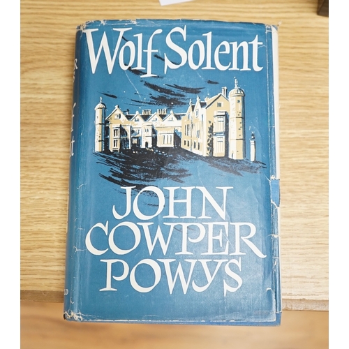 534 - ° ° Powys, John Cowper - Weymouth Sands ... 1st US. edition, half title; orig. cloth, blind decorate... 