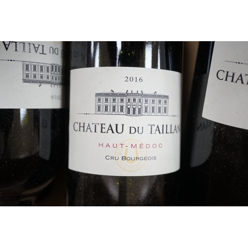 561 - A case of six Chateau du Taillan 2016 Haut-Medoc, cru bourgeois. Condition  - unknown storage