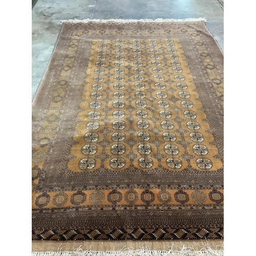 64 - A Bokhara carpet, 310 x 210cm. Condition - fair