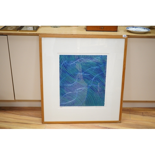 789 - Stanley Hayter (1901-1988), colour etching, 'Equinox', limited edition 42/50, signed and dated '67 i... 