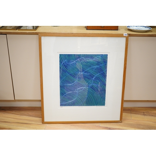 789 - Stanley Hayter (1901-1988), colour etching, 'Equinox', limited edition 42/50, signed and dated '67 i... 