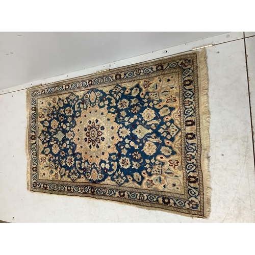 1051 - Three North West Persian style rugs and one other rug, largest 200 x 110cm. Condition - poor to fair... 