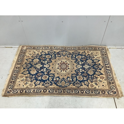 1051 - Three North West Persian style rugs and one other rug, largest 200 x 110cm. Condition - poor to fair... 