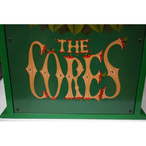 1264 - A modern Adam and Eve comical automaton entitled 'The Cores' by Frank Nelson, modelmaker and woodcar... 