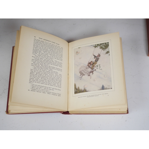 1405 - ° ° Robinson, Wm. Heath  Hans Andersens Fairy Tales, Hodder & Stoughton for Boots, c.1921 (2). Con... 