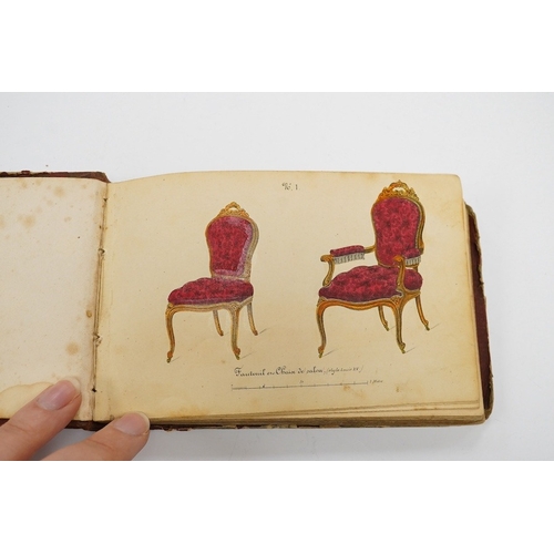 1426 - ° ° [Furniture History] Le Petit Guide du fabricant de Meubles publie et dessine par M.Jansen, Paris... 