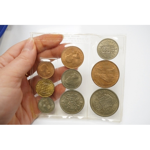 1430 - A quantity of sundry coins and bank notes. Condition - varies