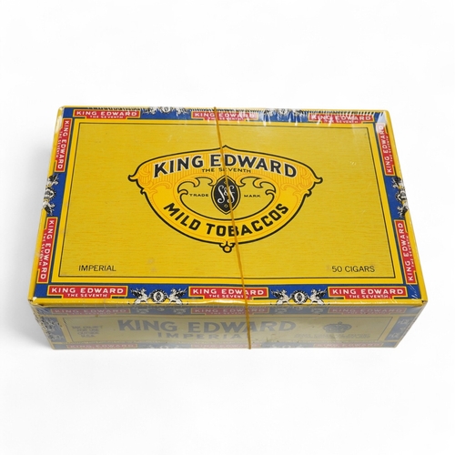 1433 - A Sealed box of fifty King Edward Imperial cigars