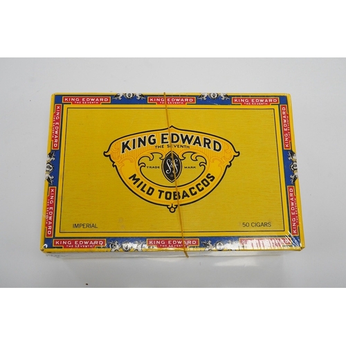 1433 - A Sealed box of fifty King Edward Imperial cigars