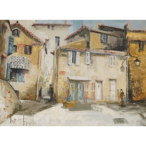 1719 - Ben Maile (19222017), impasto oil on canvas, Grimaud, Southern France, signed, 29 x 39cm, gilt fr... 