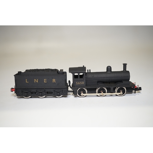 259 - Three boxed Union Mills Models N gauge railway LNER locomotives; a Class B12, 1565, a Class Q2, 3359... 