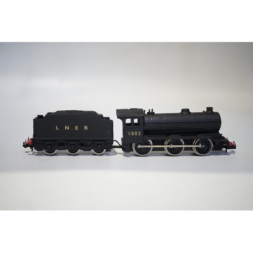 266 - Three boxed Union Mills Models N gauge railway LNER locomotives; a Class J38, 5919, a Class J39, 180... 