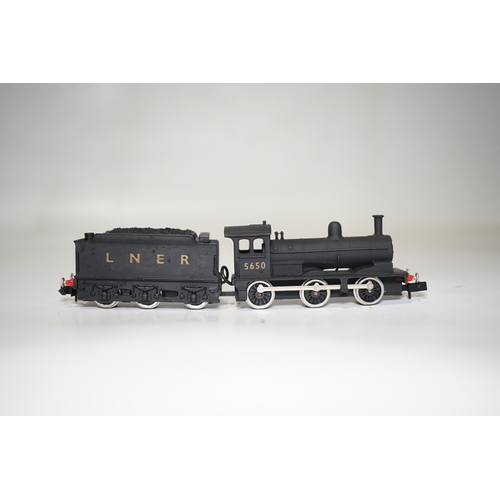 267 - Three boxed Union Mills Models N gauge railway LNER locomotives; a Class J39, 4857, a Class J11, 531... 