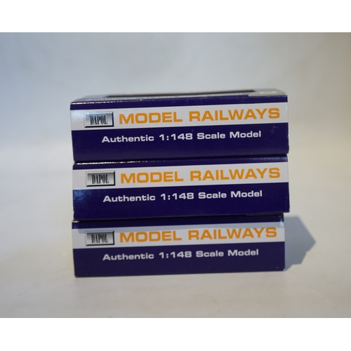 278 - Three boxed Dapol N gauge railway Southern Railway locomotives; a Class M7, 37 (ND-26), a Class M7, ... 